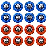 CS COSDDI Shuffleboard,Shuffleboard Pucks,Curling Mini Rollers Ersatzset mit 16 Rollen, Shuffleboard...