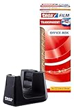 tesa Easy Cut Smart + 8 Rollen tesafilm transparent 33m:19mm - Robuster Abroller mit Anti-Rutsch...