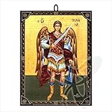 NKlaus Ikone Erzengel Michael orthodox Zertifizierte Reproduktion aus Griechenland 60179
