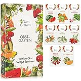 Obst Samen Set: Premium Garten Obst Saatgut mit 8 Sorten Obst Pflanzen für Garten und Balkon –...