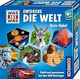 KOSMOS ‎687748 was ist was Entdecke die Welt, Quiz-Spiel, über 300 Quiz-Fragen, kooperatives...