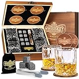 Whisiskey - Whisky Gläser Set - Whiskey Geschenkset - Whiskygläser - Geschenke für Männer –...