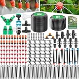 Forever Speed BewässerungsSystem 315PCS Garten Bewässerung Kit, 60M+15M Bewässerungsrohre,...