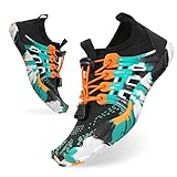 CrystErzoix Badeschuhe Kinder Wasserschuhe Barfußschuhe Leicht Strandschuhe Jungen Mädchen...