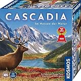 Kosmos 682590 Cascadia - Im Herzen der Natur, Spiel des Jahres 2022, Brettspiel mit Holz-Elementen,...