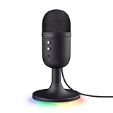 Trust Gaming GXT 236 Yami USB Streaming Mikrofon PC Podcast Twitch Discord ASMR YouTube, Kondensator...