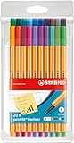 STABILO - Fineliner - point 88 - 20er Pack - Sondersortierung