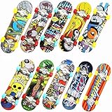Finger-Skateboards, 4 Pack Finger Spielzeug Mini Skateboard Fingerboard Finger Skate Boarding...