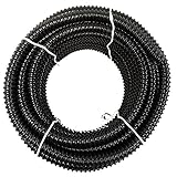 5,1 cm Identifikation, X 25 'schwarz Metrisches nicht geknickt Wellpappe PVC Wasser Garten Teich...