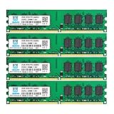 Motoeagle DDR2 DIMM 8GB(4x2GB) 800MHz PC2-6400U 240-pin 1.8V PC2 6400 RAM 2Rx8 UDIMM 6300 Desktop...