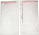 bind B-2602 Kalendereinlage 2026 A6 (Wochenplaner)