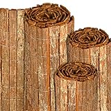 Sol Royal Sichtschutz Rinde 90x300cm (HxB) SolVision R63 FSC® Natur Sichtschutz Rindenmatte für...