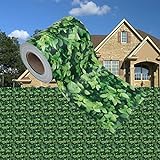 Sichtschutz Garten PVC 35x0,19m grün - Material: Stoff (100% Polyester) mit PVC-Beschichtung -...