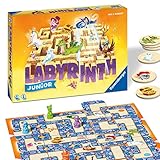 Ravensburger Kinderspiel 20847 - Junior Labyrinth - Familienklassiker für die Kleinen, Spiel für...