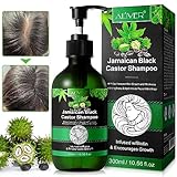 Valleylux Jamaikanisch Schwarz Rizinusöl Shampoo, Castor Oil Shampoo für Haarwachstum, Bio-Shampoo...