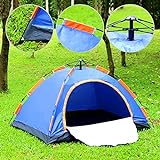 OAICIA Pop Up Zelt Camping Wurfzelt 2 Personen Wasserdicht Ultralight Schnellaufbau mit Netztüren...