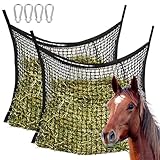 Heunetz Heusack für Pferde, Heunetz Für Pferde, 2 Stück Heunetz Engmaschig 60 X 90 cm, Heunetz...