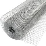 NIEDERBERG METALL 25m x 100cm Volierendraht - Verzinkt 19x19mm - Maschendrahtzaun Kaninchendraht