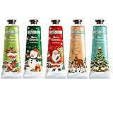 Weihnachten Handcreme Geschenkset,Handcremes Set,Mini Handcremes,Hand Feuchtigkeitscreme für...