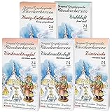 Knox Räucherkerzen 5er Set - Original Räucherkerzen nach erzgebirgischer Tradition gefertigt -...