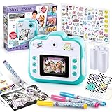 Canal Toys – Photo Creator – 3-in-1-Sofortbildkamera in Türkis – + 2 Modi: Selfie- und...