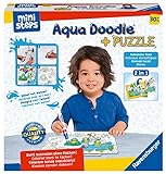 Ravensburger ministeps 4184 Aqua Doodle Puzzle: Heimische Tiere - Erstes Malen und Puzzlen für...