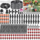 Garten BewässerungsSystem, Garten Bewässerung Kit, 50M+25M Bewässerungsrohre, Automatik...