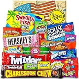 Amerikanische Süßigkeiten Box - All American Süssigkeiten Box - American Candy Box -...