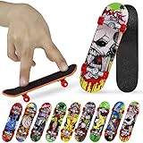 XINGGANG Finger Skateboard - 12 stylische Fingerskateboards, Spielzeug Finger Skateboard für Party...