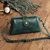 Fauitay Arzt Handtasche Ledertaschen Damen Umhängetasche Arzt Stil Taschen, Retro Handgefertigte...