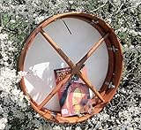 Irisch keltische Bodhran Stimmbar incl Tasche NEU