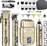 Suttik professioneller Haarschneider Trimmer Set für Männer Elektrischer Rasierapparat Rasierer...