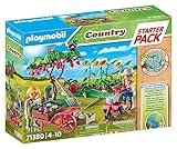 PLAYMOBIL Country 71380 Starter Pack Bauernhof Gemüsekarten, ab 4 Jahren