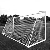 Aoneky Fußballnetz 7,3x2,4M /3,6x1,8M/ 3x2M/ 1,8x1,2M - Ersatz-Fußballtornetz Zubehör für die...