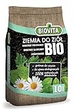 BIOVITA Bio-Kräutererde für Aromatische Kräuter, Nachhaltiges Pflanzsubstrat für Kräuter,...