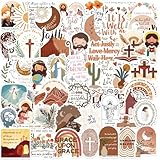 APAREAL Wasserfeste Sticker Set 50 Stück, Priester Inspirierende Aufkleber für Journal Notebook...