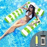 Pool Sitz Schwimmende Hängematte, WasserhängematteSpielzeuge Luftmatratze Pool Sessel Wassersitz...