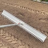 RISISANI® Landschaftsrechen M-80 | Planierrechen | Landscape-Rake | Rake | Ideal für Gartenbau und...