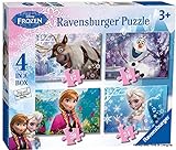 Ravensburger 07360 - Disney Die Eiskönigin: Puzzle-Set - 12 + 16 + 20 + 24 Teile Kinderpuzzle