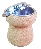 Wein- & Sektkühler aus Kork | großer Flaschenkühler in der Form eines Sektkorkens | 10 cm...