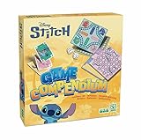 Shuffle Game Compendium - Disney Stitch, Brettspielsammlung für Jungen und Mädchen ab 5 Jahren.