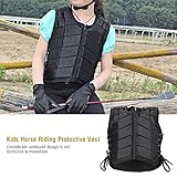 Rückenprotektor，Für Kinder Reitschutzweste Reiter Sicherheitsweste Körperschutz und Protektor...