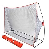 GoSports Golf-Übungsnetz – Wählen Sie zwischen riesigen 3 m x 2,1 m oder 2,1 m x 2,1 m –...