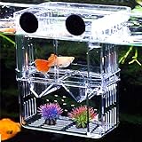 Aufzuchtbecken Aquarium, NETUEM Acryl Double Layer Fische...