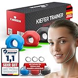 F.MERZCA® Premium Jawline Trainer – Kiefer Trainer definiert Kieferlinie & Gesicht mit dem...