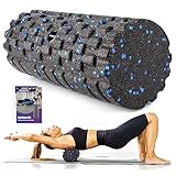 Faszienrolle mit 3D-Texturmassage, Foam Roller(33cm x 14cm) zur Muskelverspannungen lindern,...