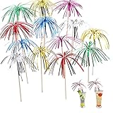 LFBEST Fishing Fun 200 Stück Cocktailspieß Cocktail Picks Cocktail Feuerwerk Sticks, Cocktail...