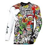 O'NEAL | Motocross Langarm-Shirt | MX Enduro Motorrad | Schnell trocknendes und leichtes...