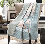 Vivilineneu Quilt Tagesdecke 100% Baumwolle Bettüberwurf Dünne Sommer Steppdecke Patchwork...