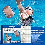 Wasserdicht Transparent Bandage, 20 Stück(10cm*10cm) Duschpflaster Medizinische Wundkompresse,...